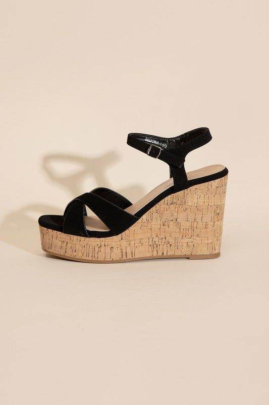 Sedona-1 Wedge Heel Sandals - us.meeeshop