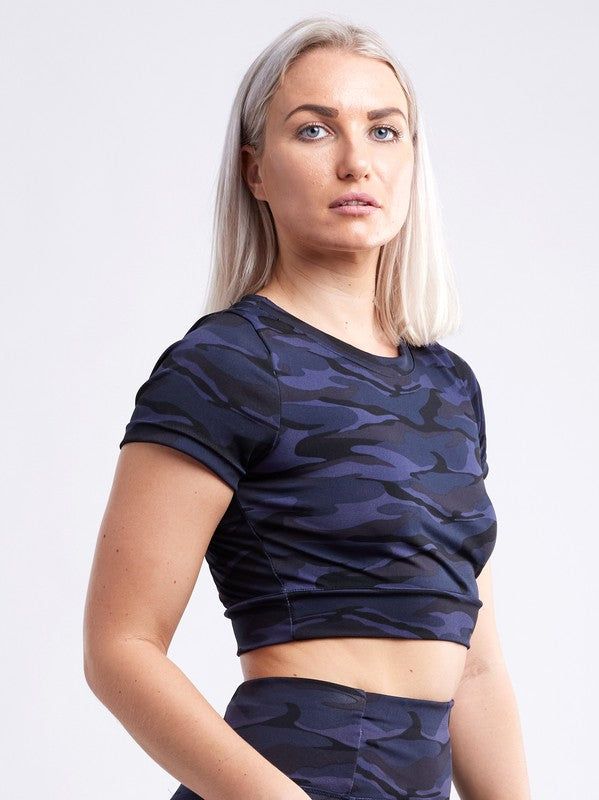 Short-Sleeve Crop Top us.meeeshop - 