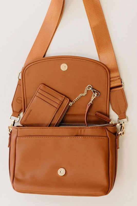 Signature Crossbody Shoulder Bag With Card Wallet us.meeeshop - 