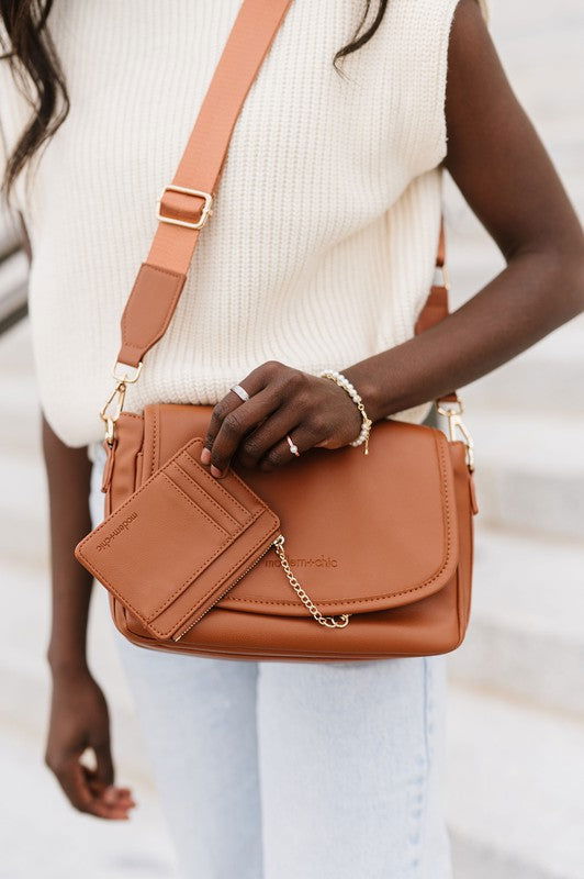 Signature Crossbody Shoulder Bag With Card Wallet us.meeeshop - Handbags