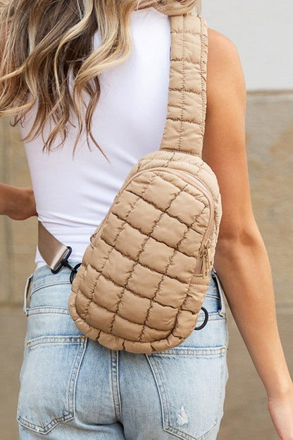 Skyler Quilted Puffer Sling us.meeeshop - 