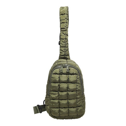 Skyler Quilted Puffer Sling - us.meeeshop