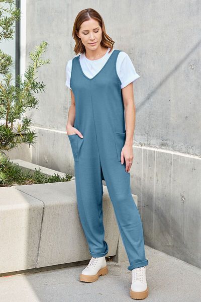 Sleeveless Straight Jumpsuit - us.meeeshop