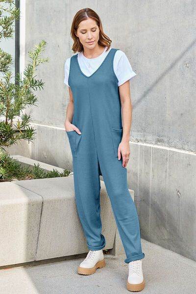 Sleeveless Straight Jumpsuit - us.meeeshop