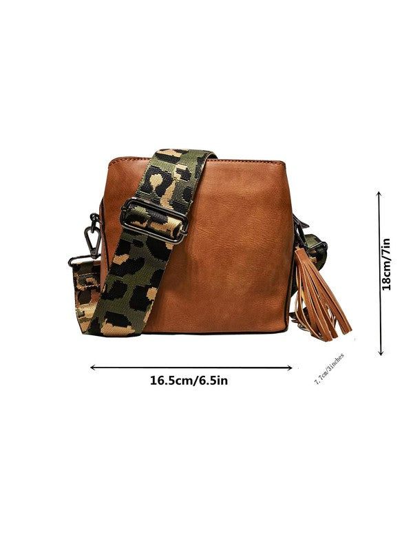 Small Crossbody purse Shoulder Bag wide strap us.meeeshop - 