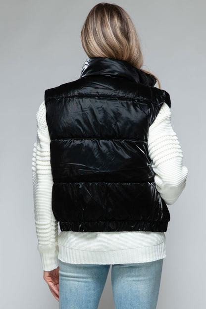 Snobbish Fine Fur Lining Quilted Vest us.meeeshop - 