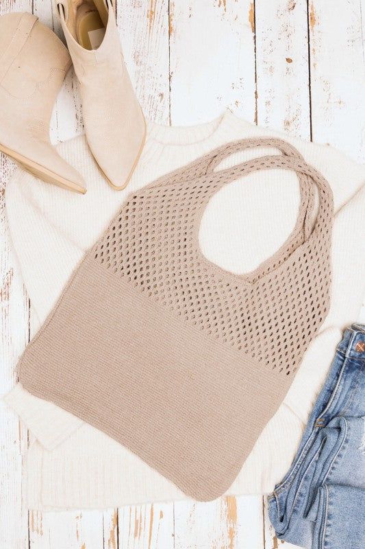 Soft Knit Hobo Bag us.meeeshop - 