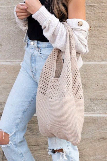 Soft Knit Hobo Bag us.meeeshop - 