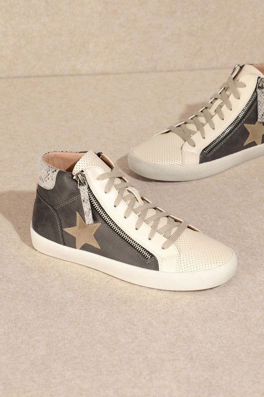 Star High Top Sneakers us.meeeshop - 