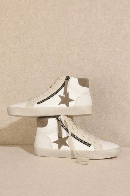 Star High Top Sneakers us.meeeshop - 