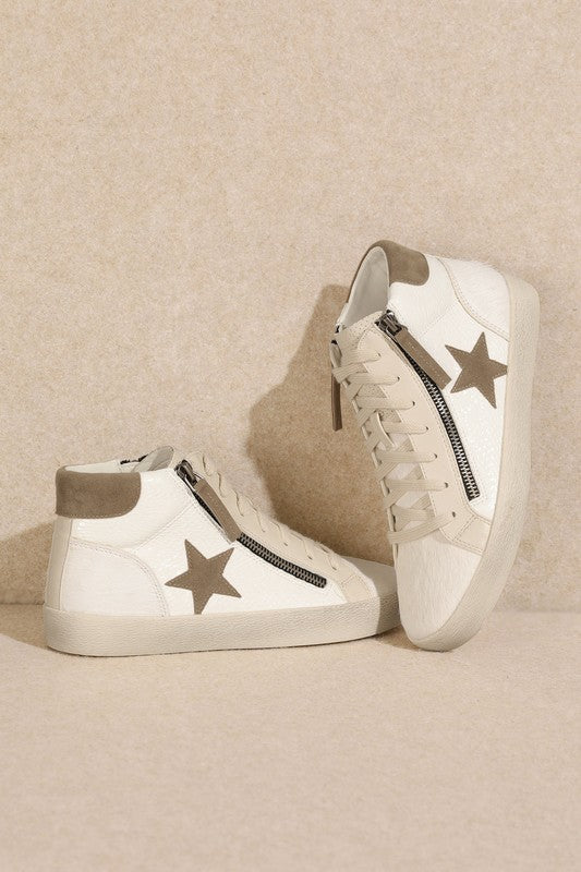 Star High Top Sneakers us.meeeshop - 