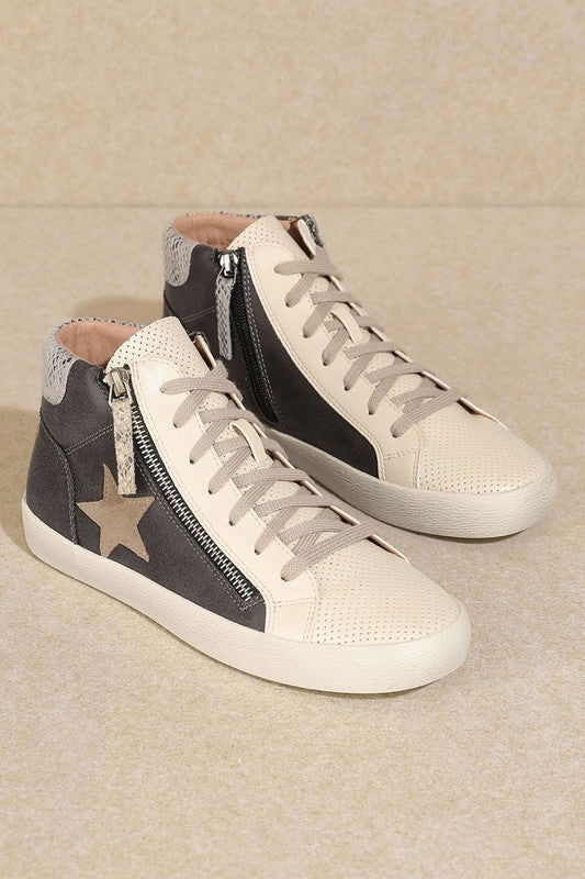 Star High Top Sneakers us.meeeshop - 