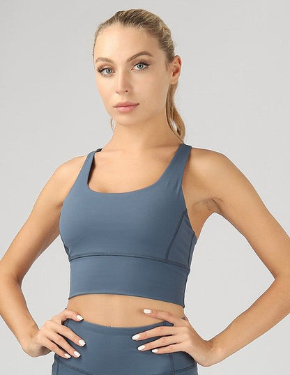 Women's Strappy Back Active Crop Top - us.meeeshop