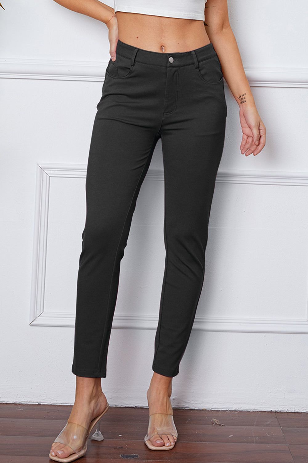 Women's StretchyStitch Pants by Basic Bae - us.meeeshop