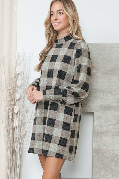 Sweater Dress with Pockets - us.meeeshop