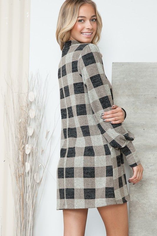 Sweater Dress with Pockets - us.meeeshop