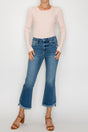 Eco Friendly Crop Flare Jeans