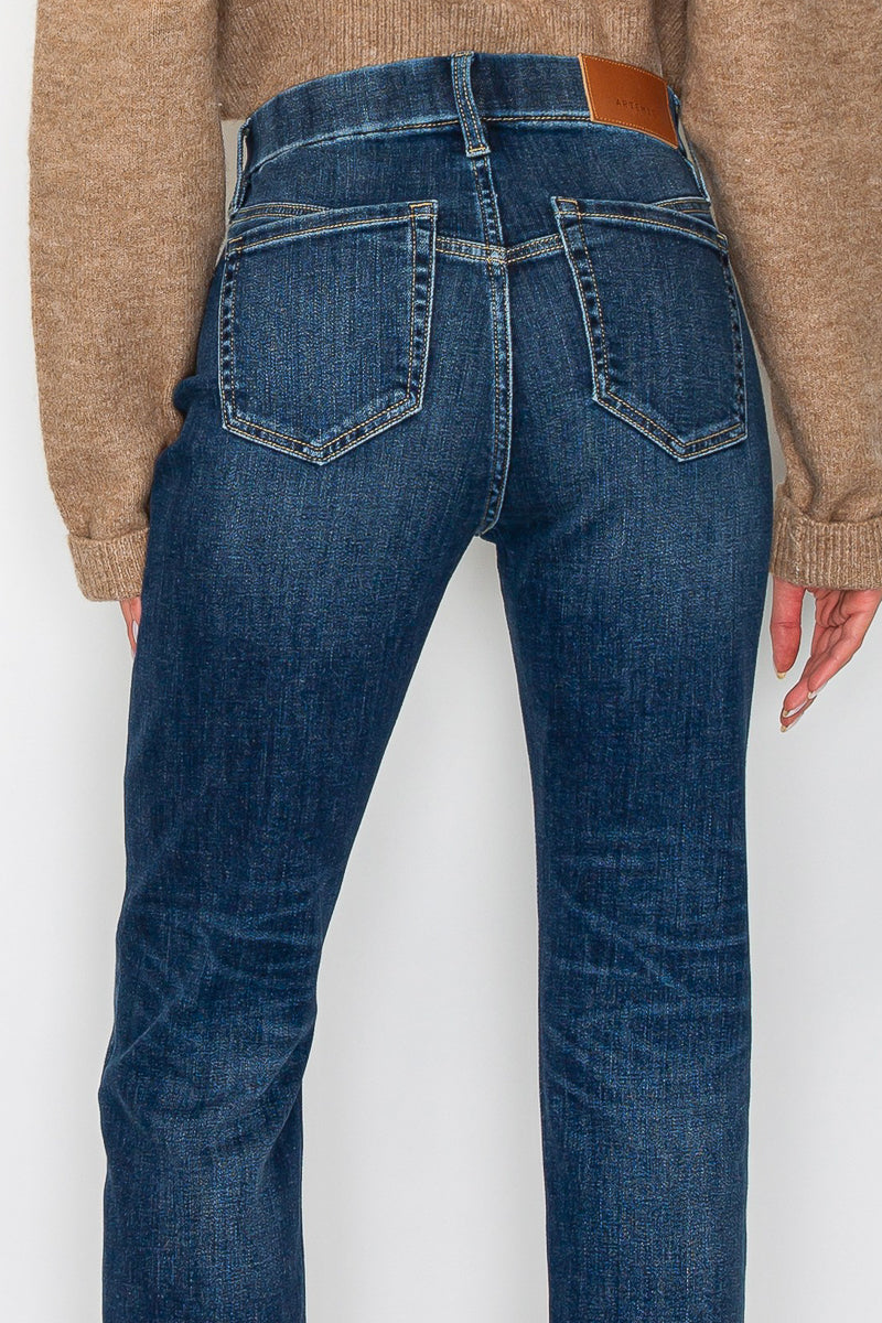 francesca tummy control Francesca Tummy Control High Rise Straight Jeans view 16 (bottom) - shop at us.meeeshop