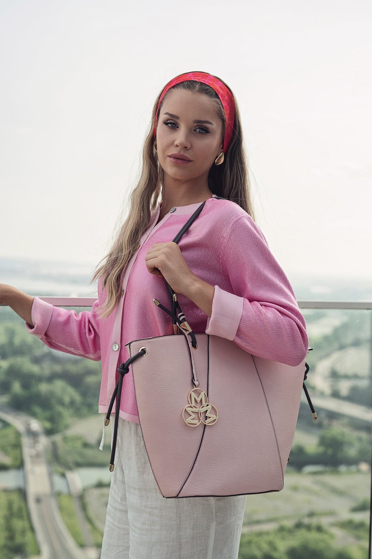 Mkf Collection by Mia K. - Liv Tote Bag and Set
