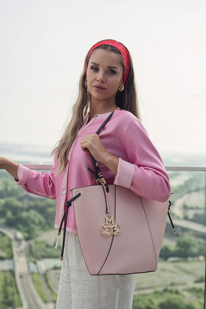 Mkf Collection by Mia K. - Liv Tote Bag and Set
