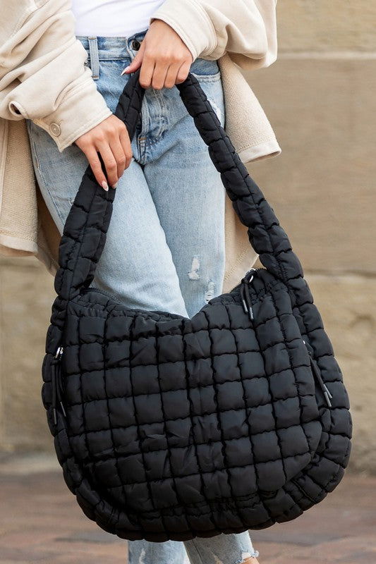 Taylor Quilted Puffer Tote us.meeeshop - 