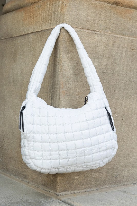 Taylor Quilted Puffer Tote us.meeeshop - 