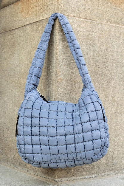 Taylor Quilted Puffer Tote us.meeeshop - 