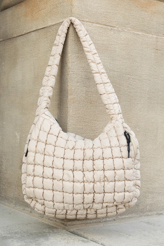 Taylor Quilted Puffer Tote us.meeeshop - 