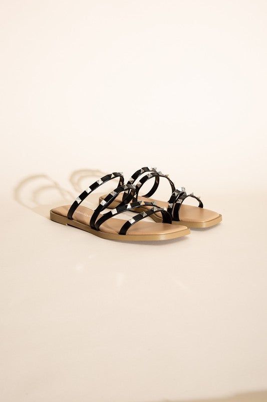 Temira-S Stud Flat Slides us.meeeshop - 