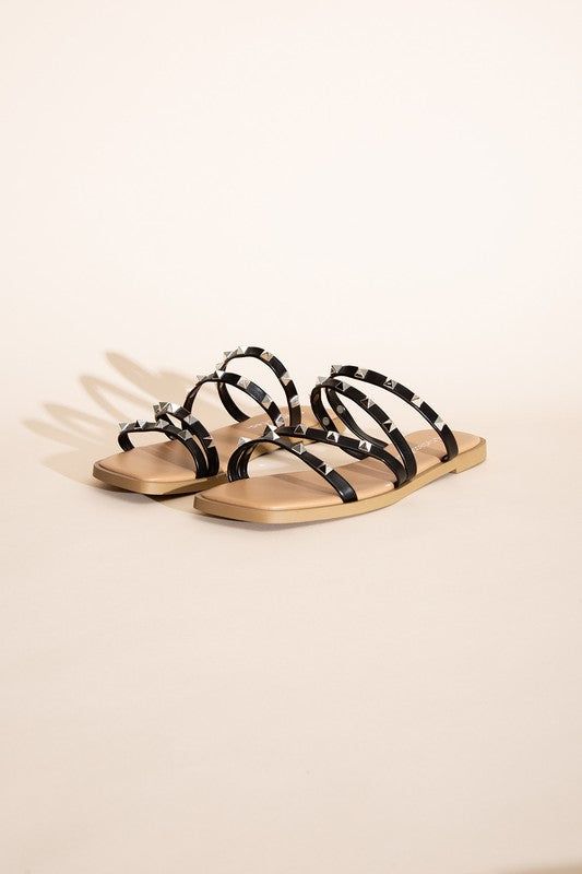 Temira-S Stud Flat Slides us.meeeshop - 