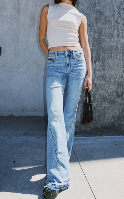 brianna high rise Brianna High Rise Skinny Flare Jeans (reg & Plus) 3 (25) (bottom) - shop at us.meeeshop
