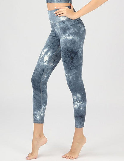 Tie-Dye Seamless High Waisted Leggings us.meeeshop - 