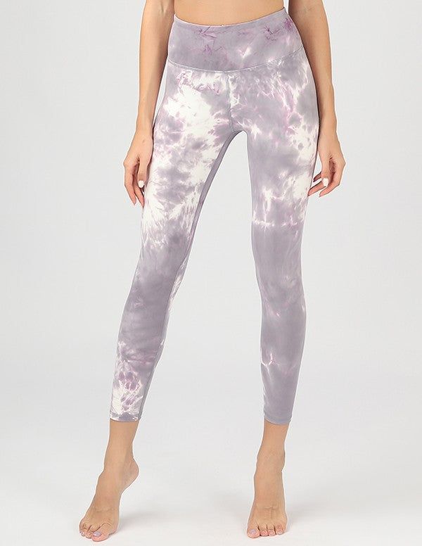 Tie-Dye Seamless High Waisted Leggings us.meeeshop - 