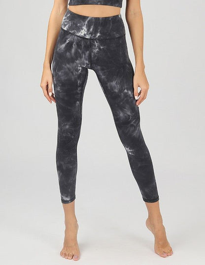 Tie-Dye Seamless High Waisted Leggings us.meeeshop - 