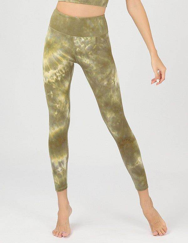 Tie-Dye Seamless High Waisted Leggings - us.meeeshop