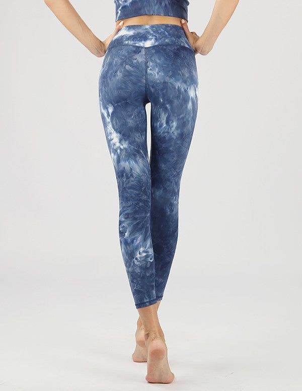 Tie-Dye Seamless High Waisted Leggings - us.meeeshop