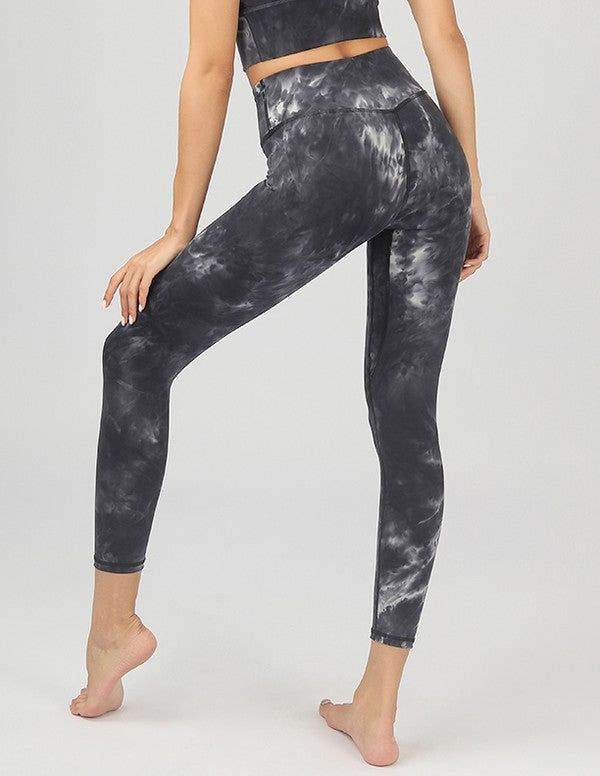 Tie-Dye Seamless High Waisted Leggings - us.meeeshop