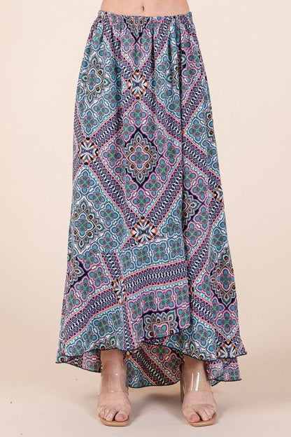 Tribal Print Skirt Set us.meeeshop - 