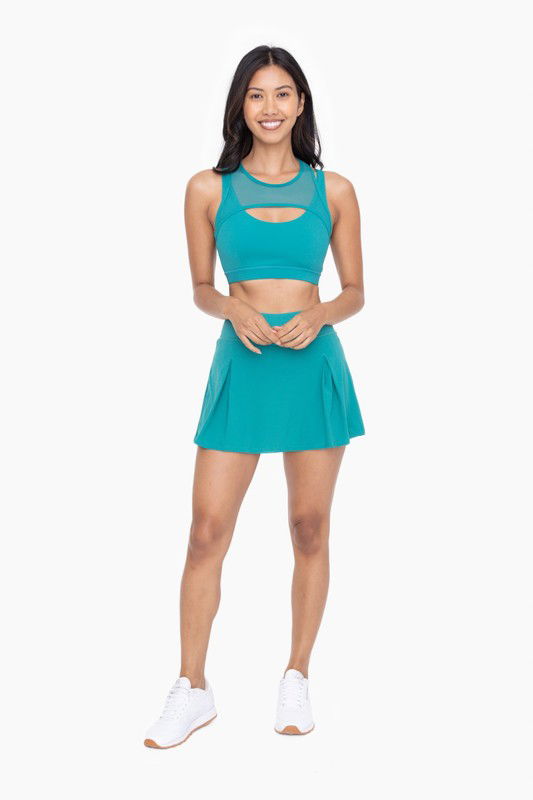 Two Pleat Active Tennis Skort us.meeeshop - 