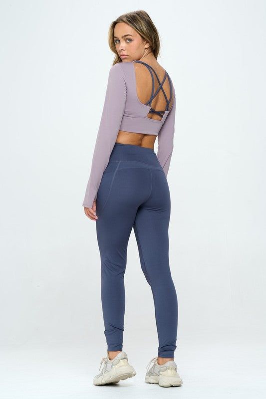 Women's Two Tones Activewear set - us.meeeshop