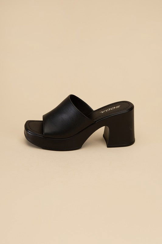 Women's Typo Slide Mule - us.meeeshop