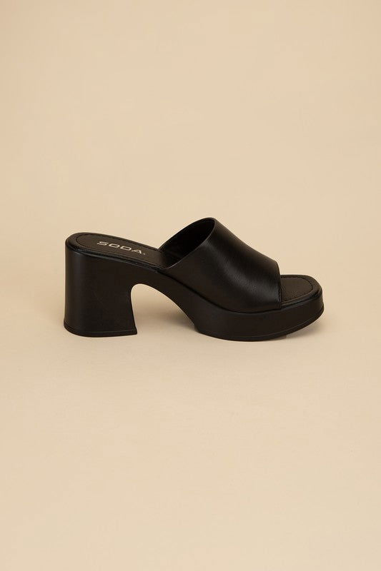 Women's Typo Slide Mule - us.meeeshop