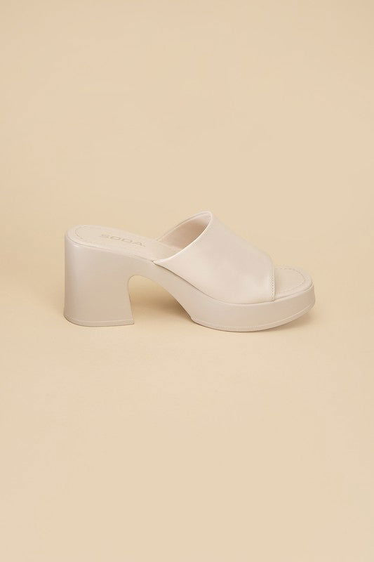 Women's Typo Slide Mule - us.meeeshop