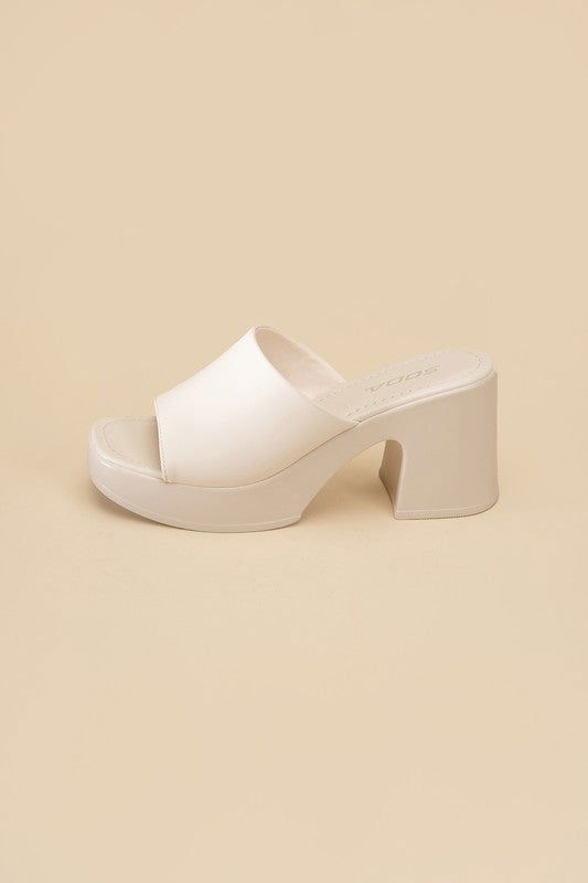 Women's Typo Slide Mule - us.meeeshop