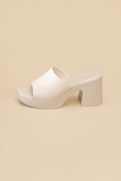 Women's Typo Slide Mule - us.meeeshop