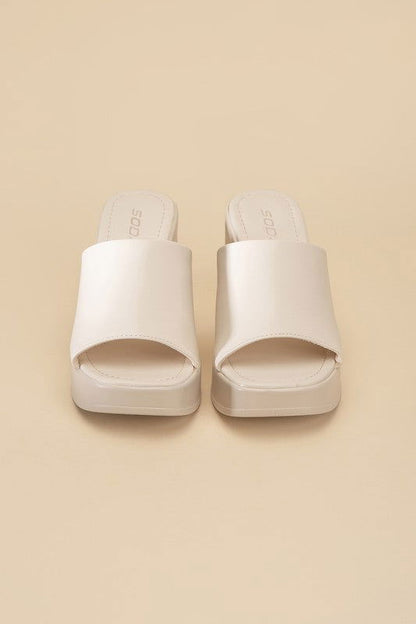 Women's Typo Slide Mule - us.meeeshop