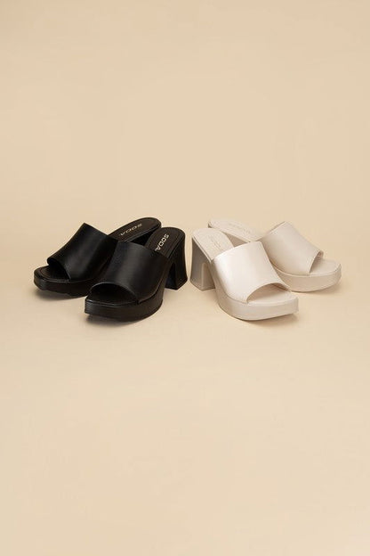 Women's Typo Slide Mule - us.meeeshop