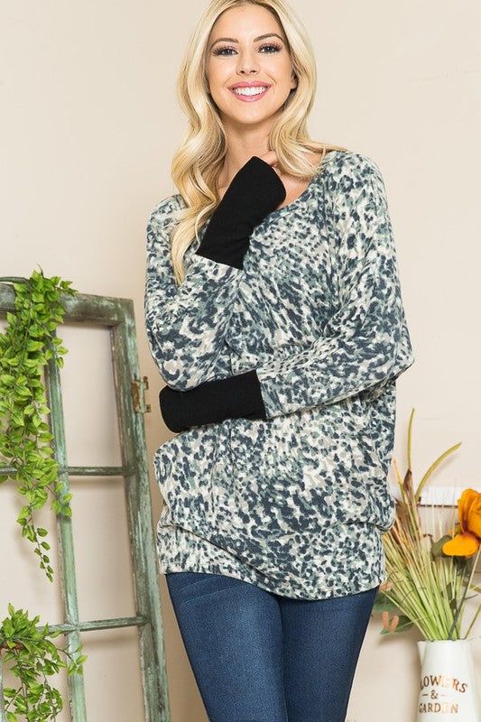 Ultra Soft Dolman Thumbhole Sweater us.meeeshop - 