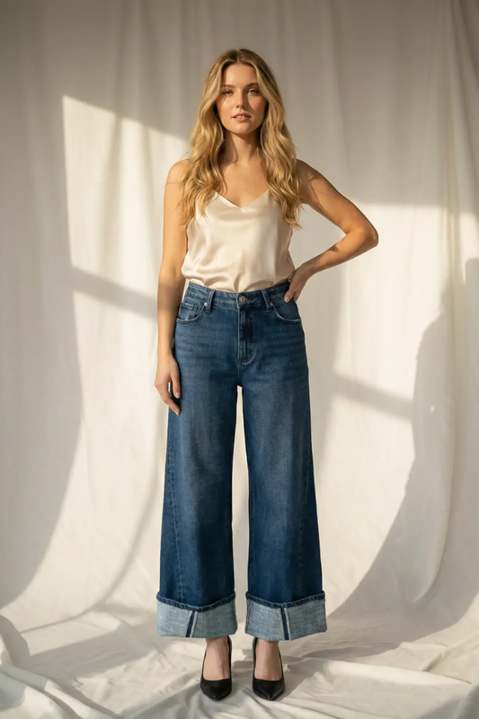 athena inseam transform Athena Inseam Transform High Rise A-wide Jeans 1 (24) (bottom) - shop at us.meeeshop