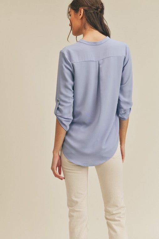 V Neck Top us.meeeshop - 